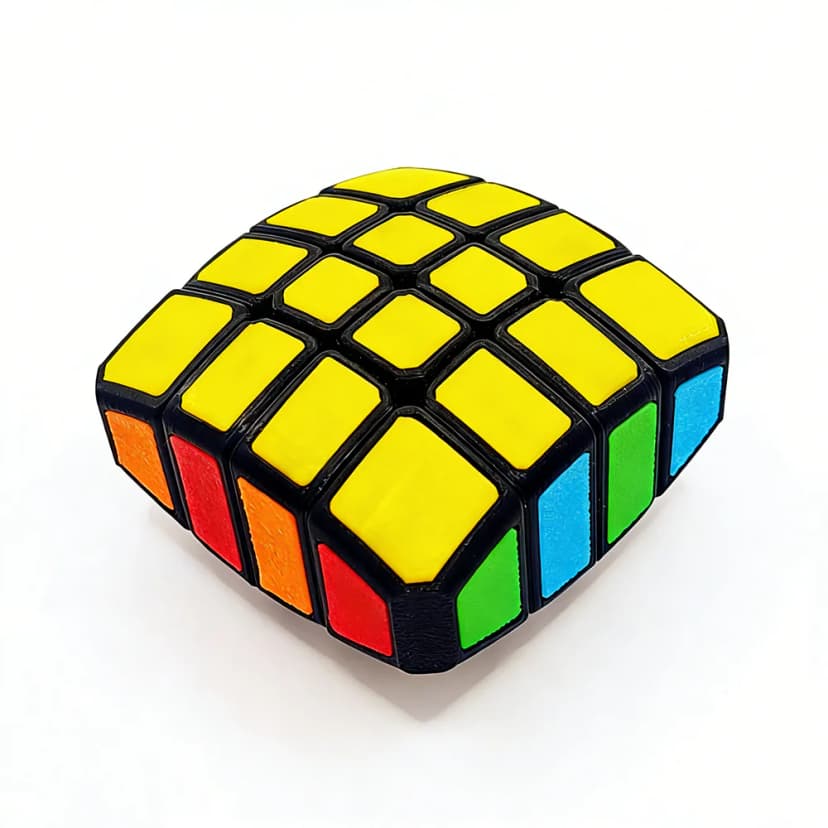 Zee 1x4x4 Floppy Cube - Black image 3