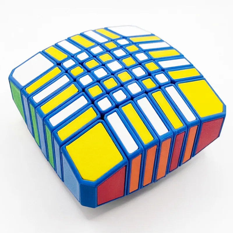 Zee 1x7x7 Floppy Cube - Blue
