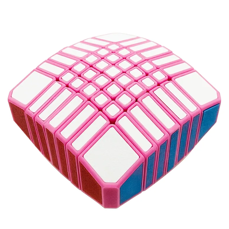 Zee 1x7x7 Floppy Cube - Pink