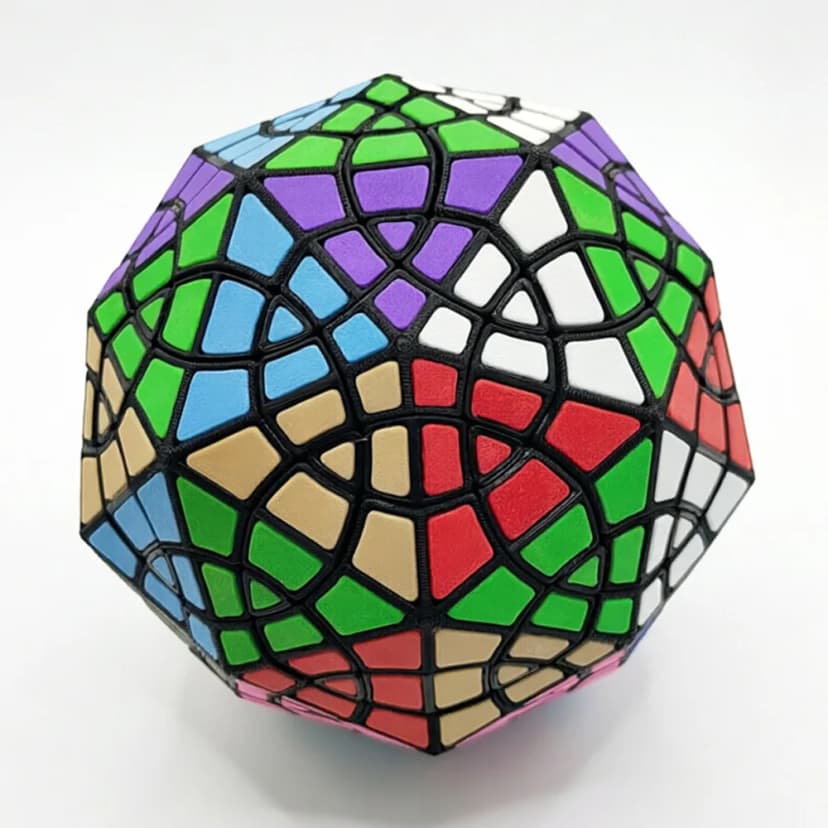 ZEPUZZLES Hexecontaminx - Black