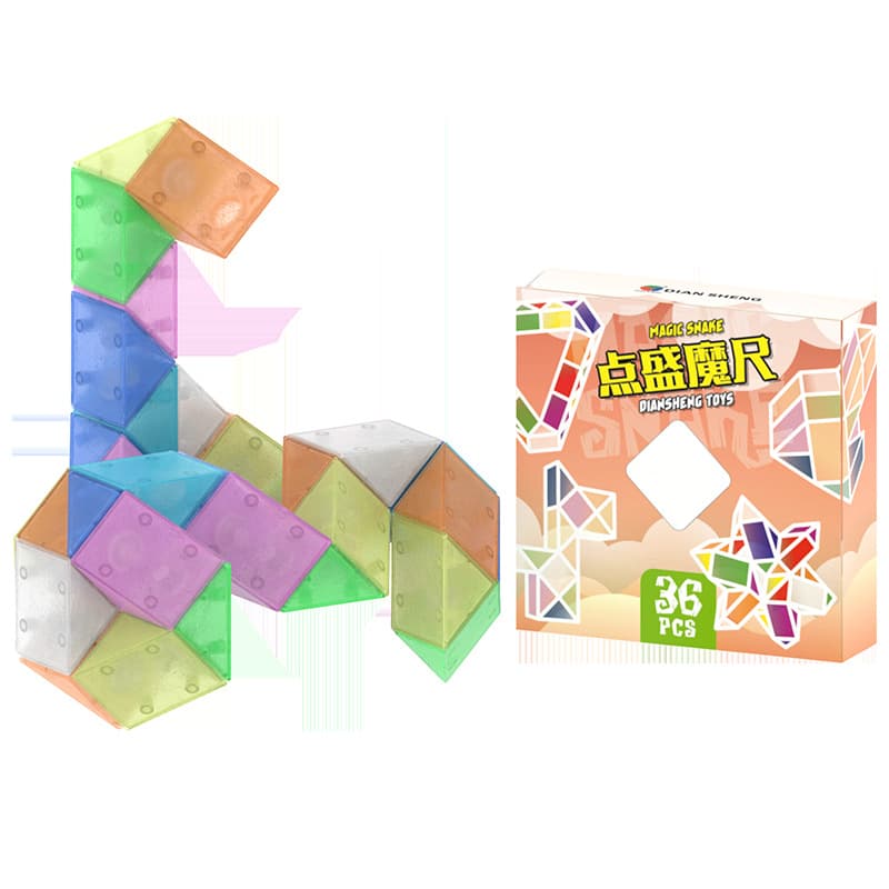 DianSheng 36 Blocks Snake - transparent