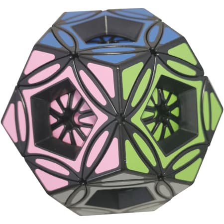 MF8 Crystal Dreidel - Black