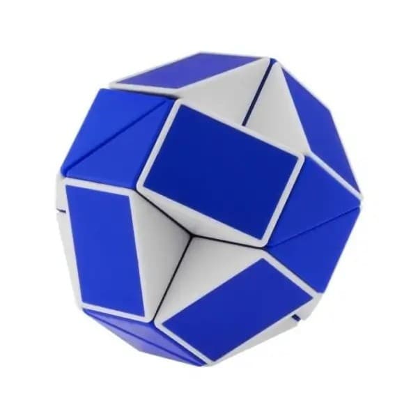 ShengShou Twist Puzzle - blue+white