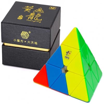 YuXin Huanglong Pyraminx M - White
