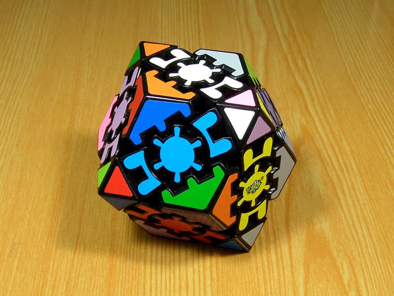 Lanlan Gear Rhombic Dodecahedron Black