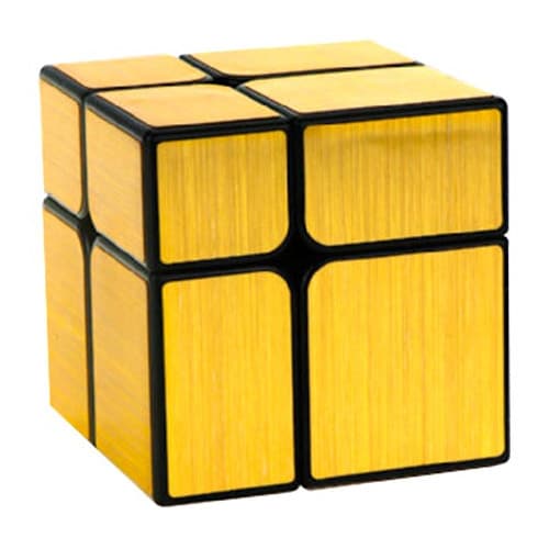 Yongjun 2x2 Mirror Cube - black golden