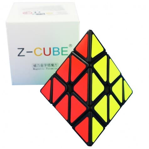 Z-Cube Magnetic 3x3 Pyraminx - Black