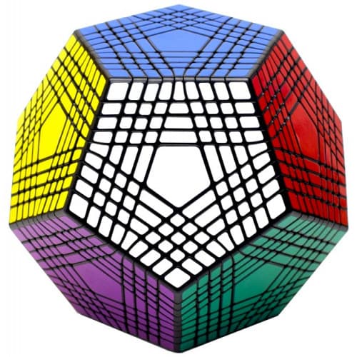 Shengshou Petaminx Cube - Black