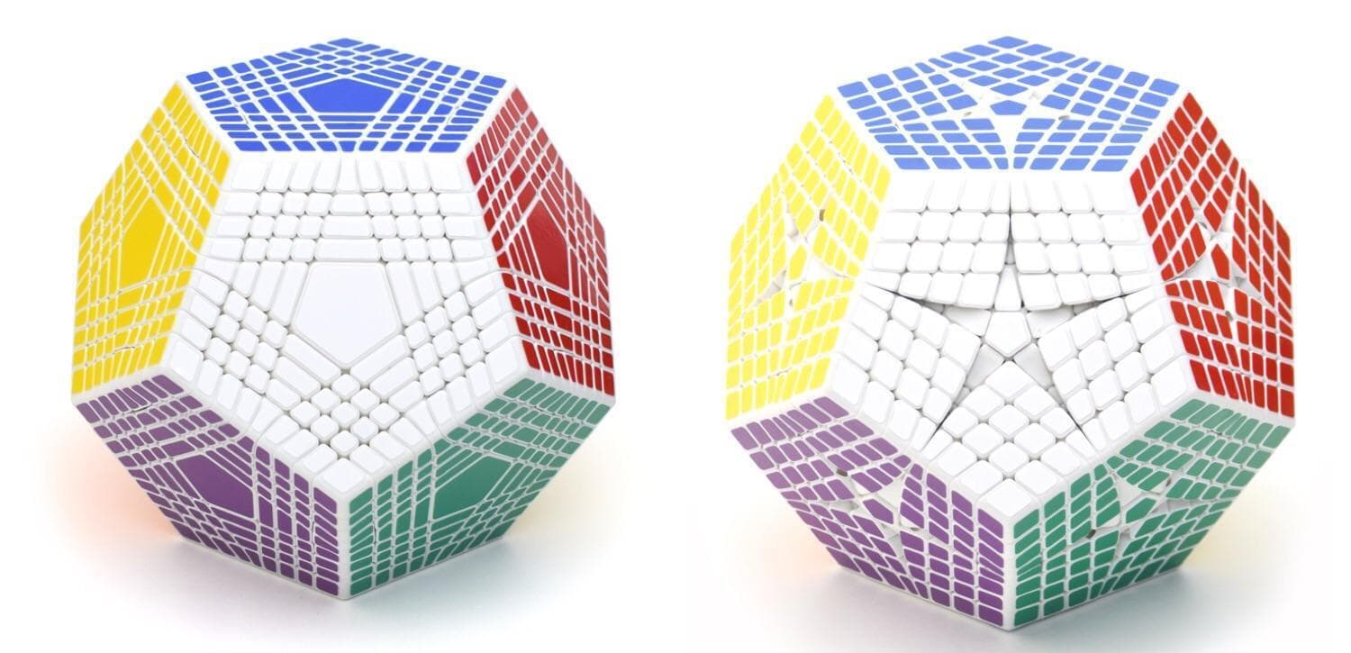 Shengshou Petaminx Cube - White