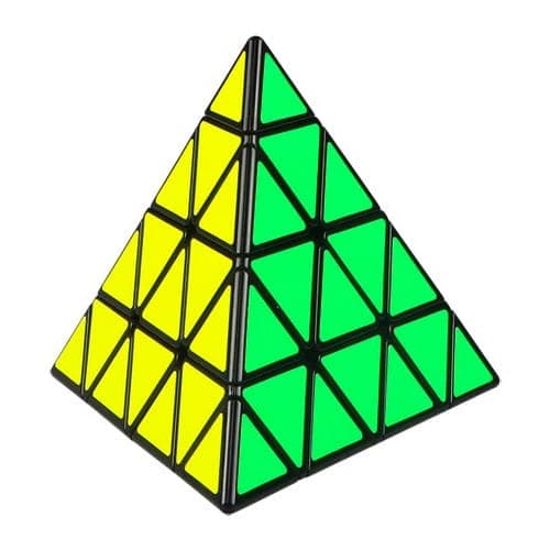 QiYi 4x4 Pyraminx Cube - Black image 1