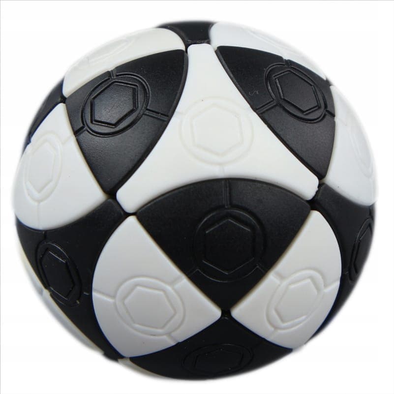 Mini 2 colors Football Magic Cube - Stickerless image 1
