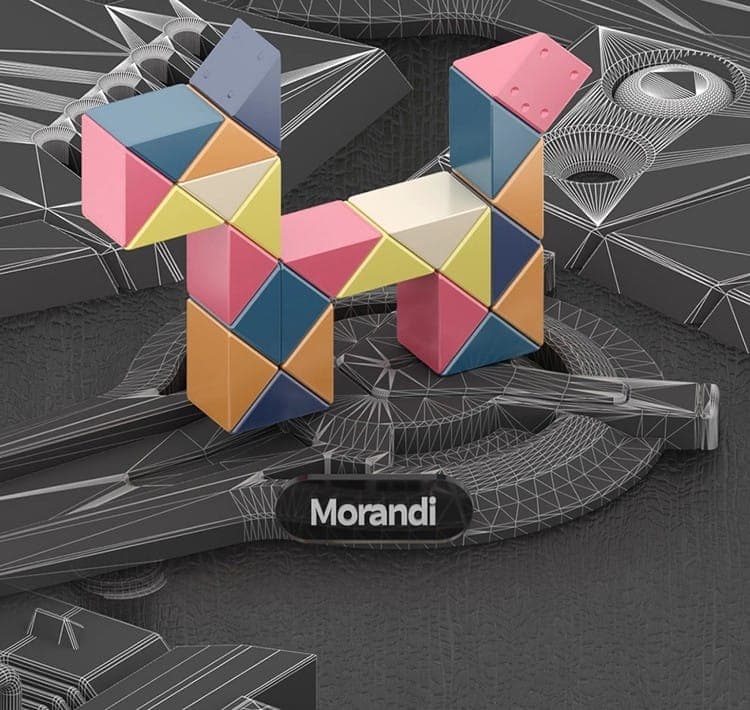 Diansheng Googol Snake Puzzle - Morandi