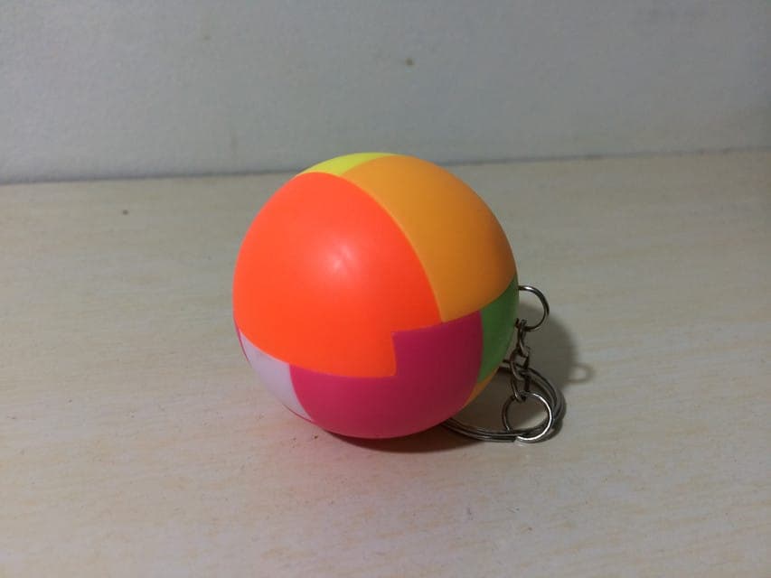 mini Ball Puzzle with keychain