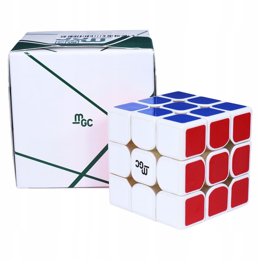YJ MGC 3x3x3 Magnetic Cube - White image 1