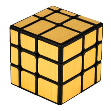 Meilong 3x3 Mirror cube - Golden image 1