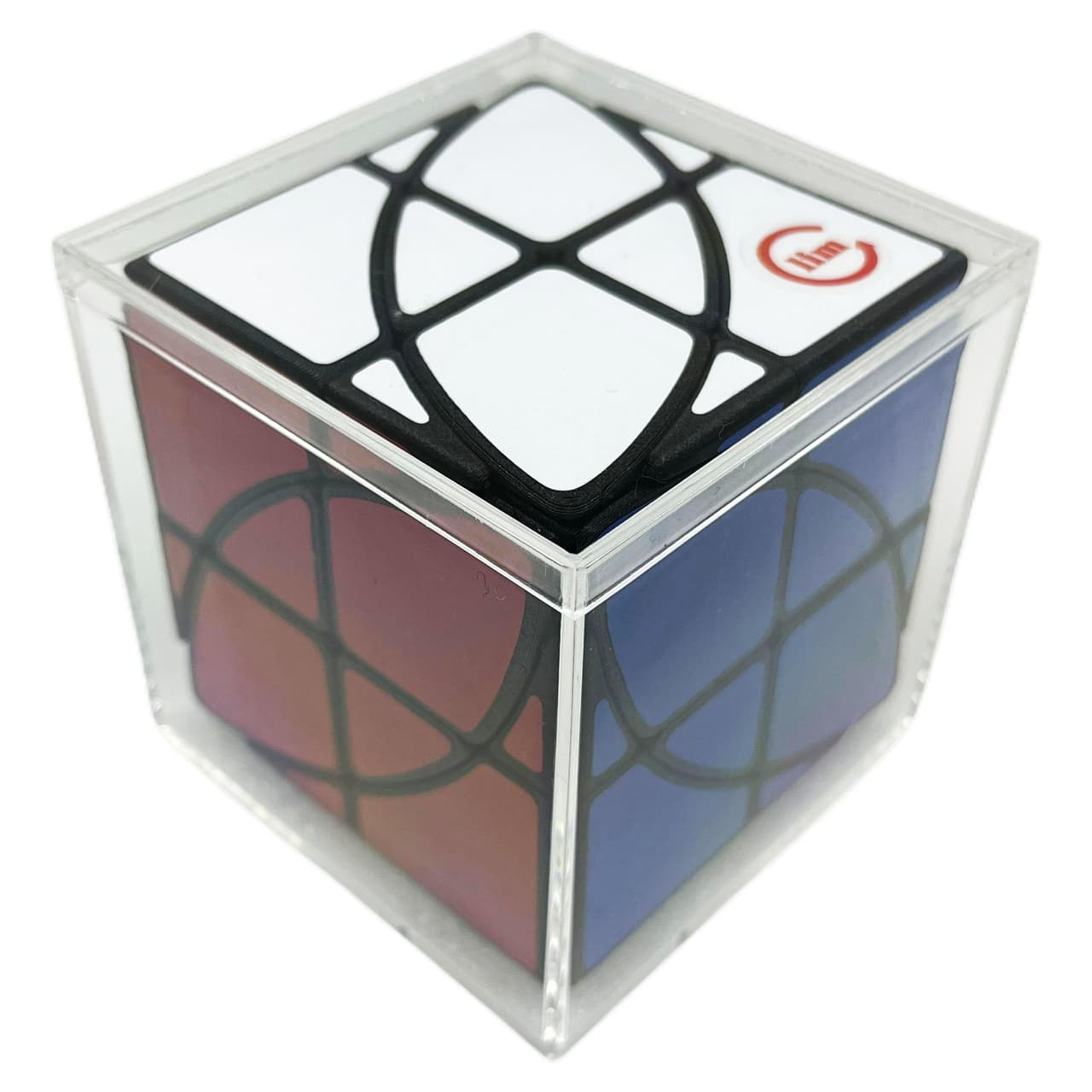 Fangshi 2x2 Maple Leaves Cube - Black image 4