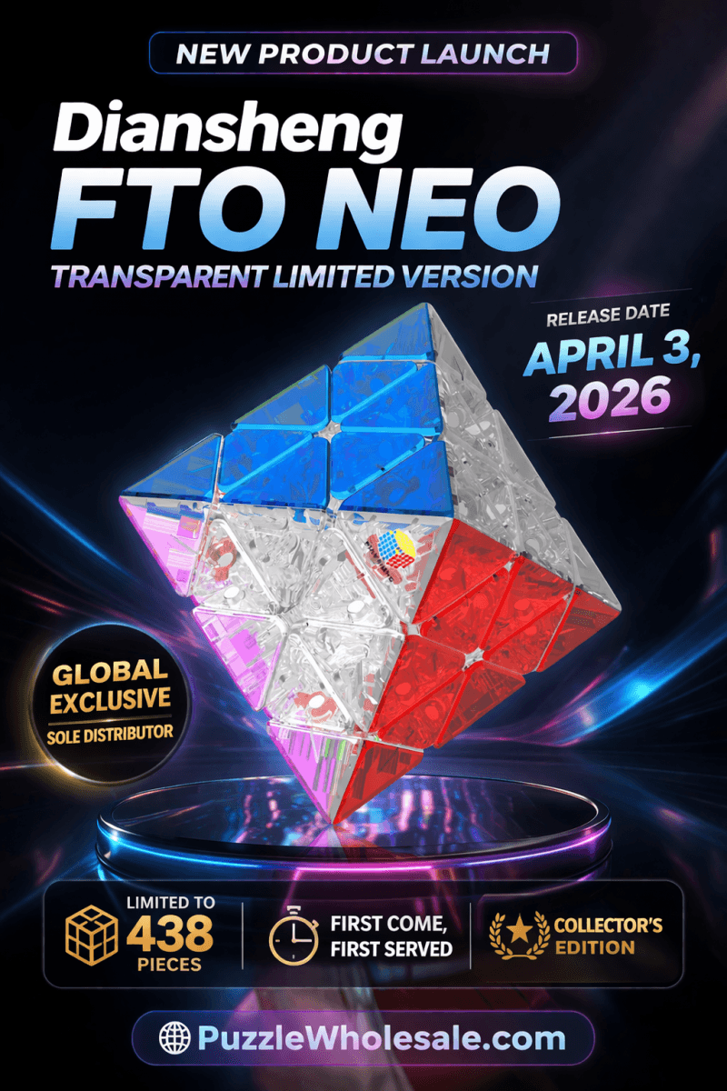 DianSheng Galaxy FTO NEO Ball Core LE - Transparent image 2