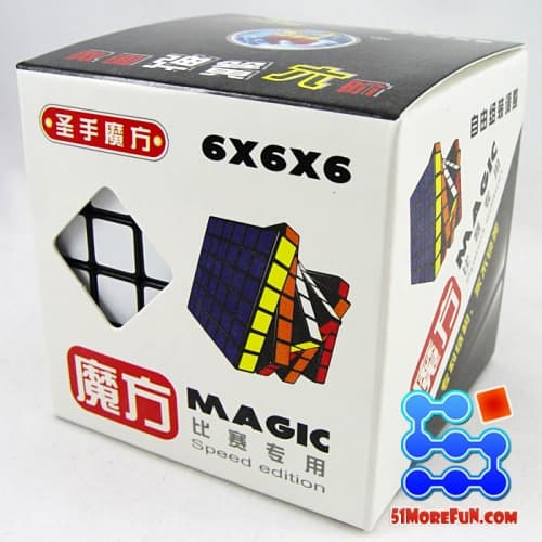 ShengShou 6x6x6 - Black image 2