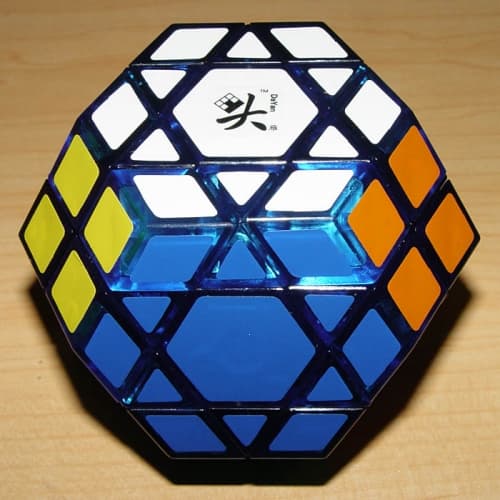 DaYan Gem Cube III - Trans.blue image 1