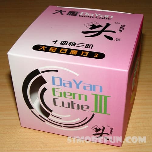 DaYan Gem Cube III - Trans.blue image 2