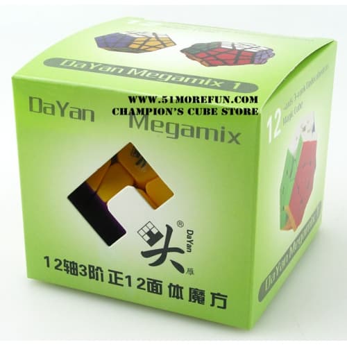 DaYan Megaminx I - stickerless black image 2