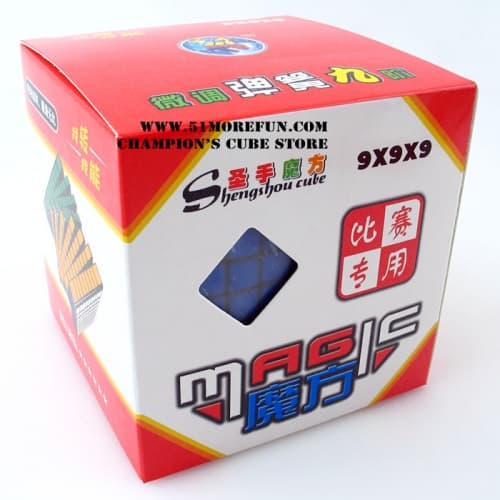 ShengShou 9x9x9 - Black image 2