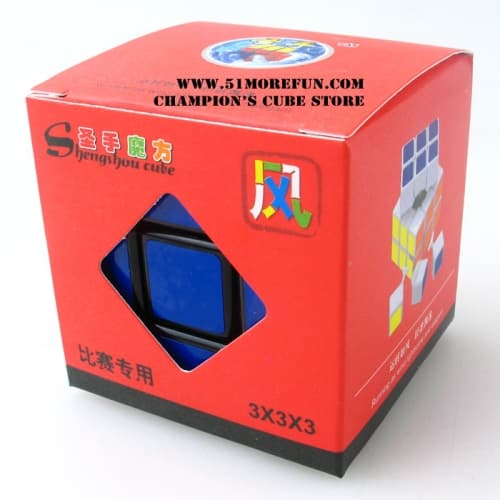 ShengShou 3x3x3 Wind-Feng - Black image 2