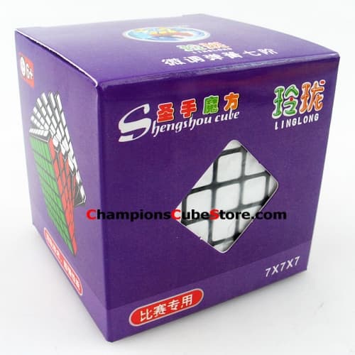 ShengShou mini 7x7x7 (70mm) - Black image 2