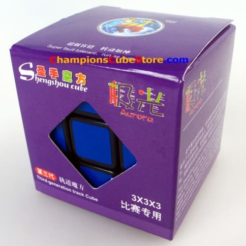 ShengShou 3x3x3 Aurora-Jiguang - Black image 2