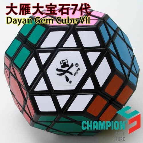 DaYan Gem Cube VII - Black image 1