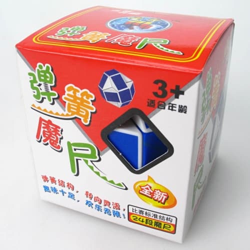 ShengShou Twist Puzzle - blue+white image 2