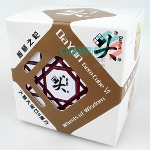 DaYan Wheels of Wisdom Puzzle - trans.pink image 2