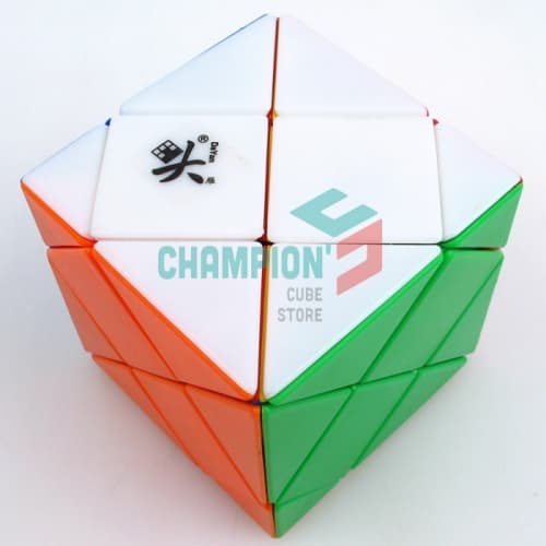DaYan Dino F-Skewb Cube - 6-solid-color image 1