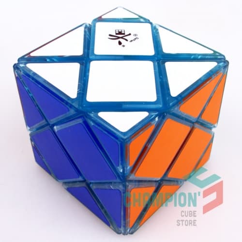 DaYan Dino F-Skewb Cube - Trans.blue image 1