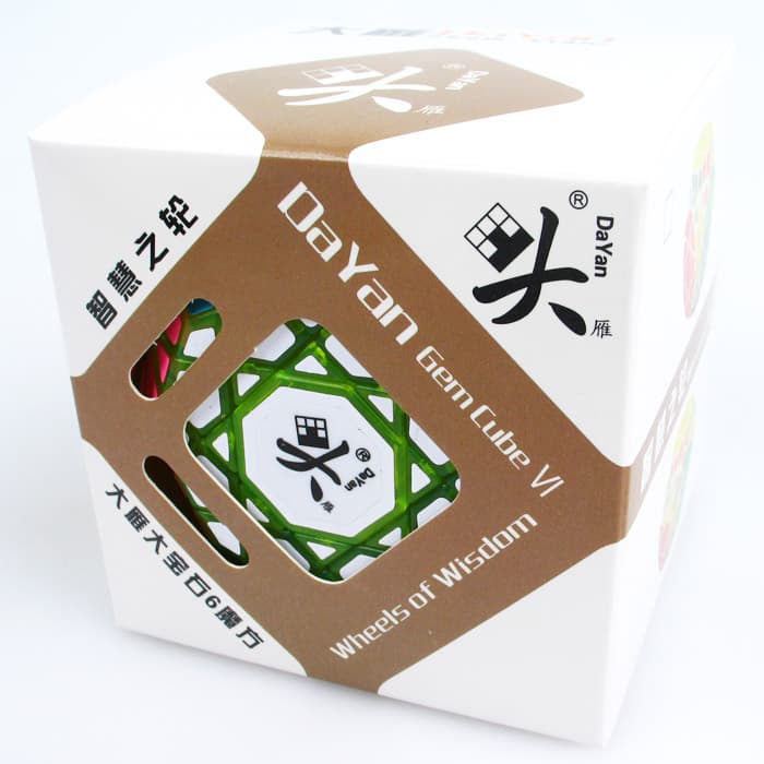 DaYan Gem Cube VI - trans.green image 2