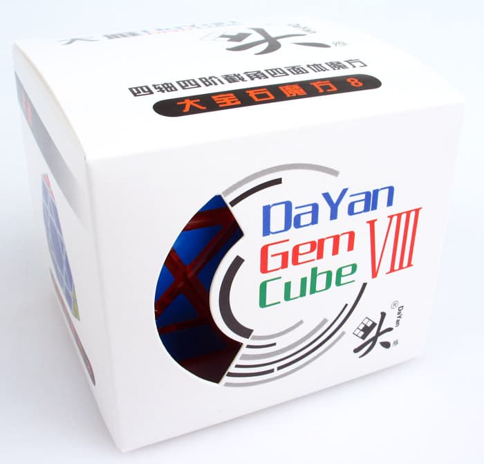 DaYan Gem Cube VIII - trans.red image 2