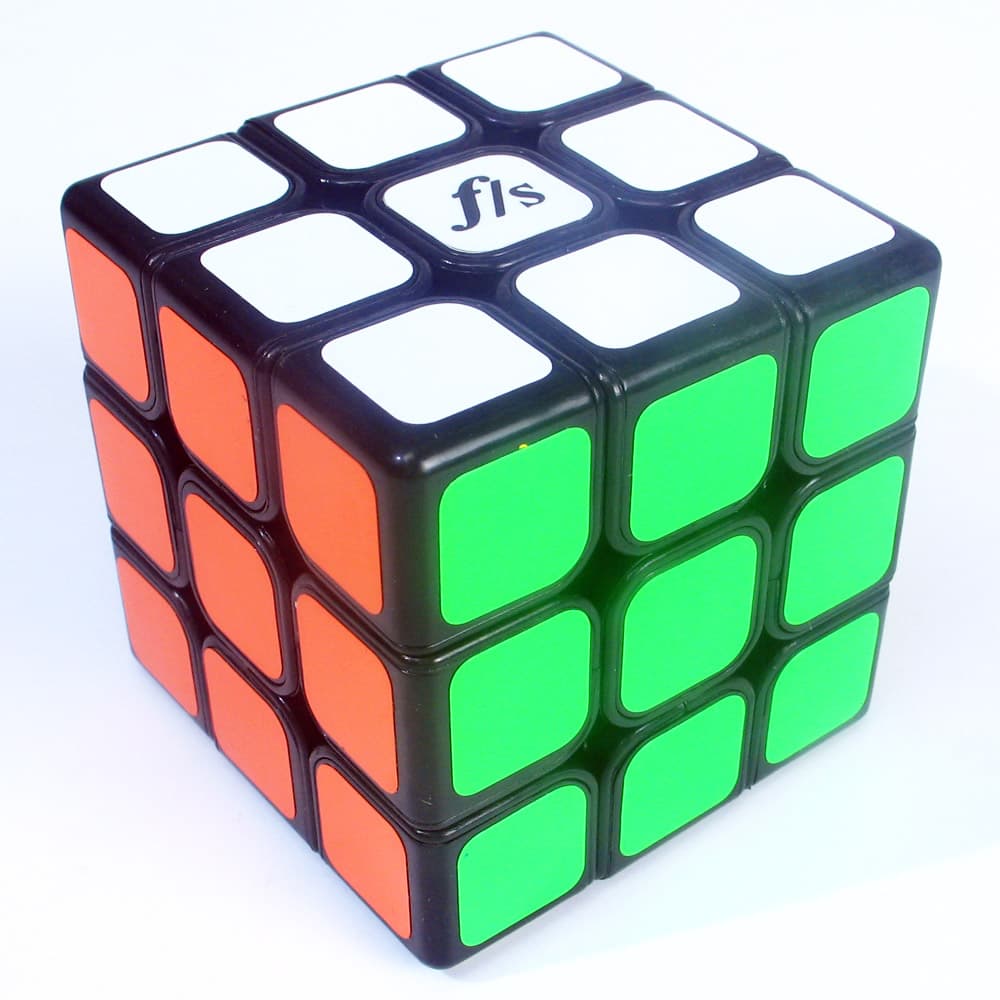 FangShi mini JieYun 3x3x3(54.6mm) - Black image 1