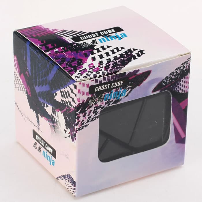 Ninja 3x3 Ghost Cube(unstickered) - Black image 2