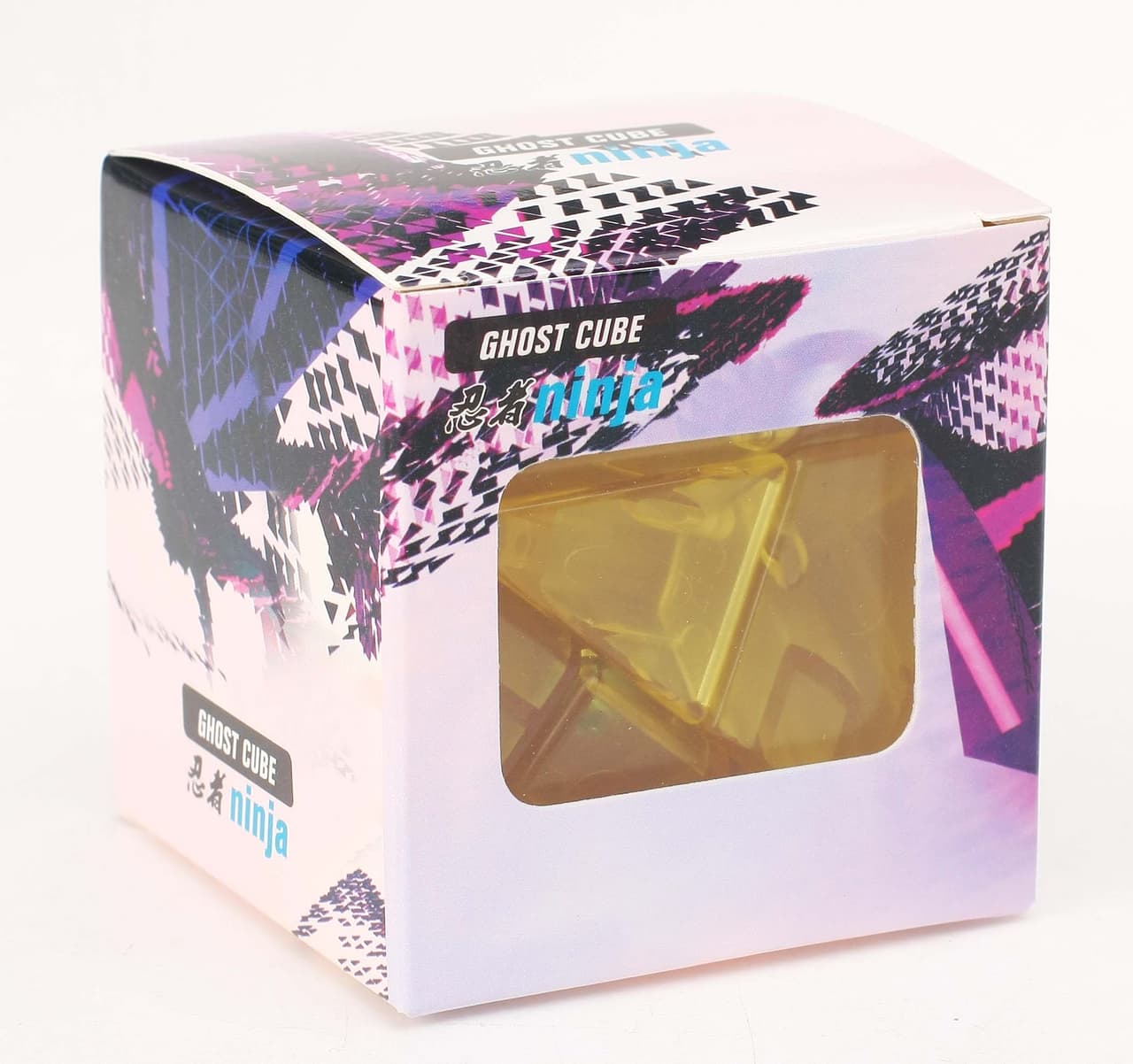 Ninja 3x3 Ghost Cube(unstickered) - trans.yellow image 2