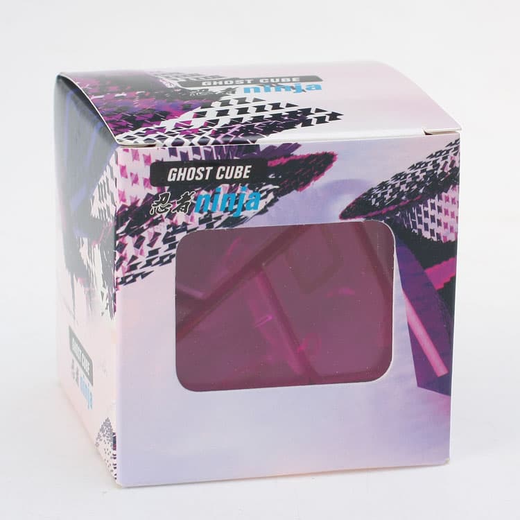Ninja 3x3 Ghost Cube(unstickered) - transparent.pink image 2