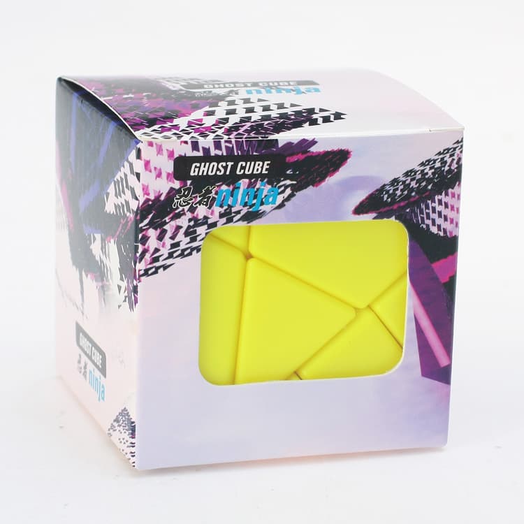Ninja 3x3 Ghost Cube(unstickered) - yellow image 2