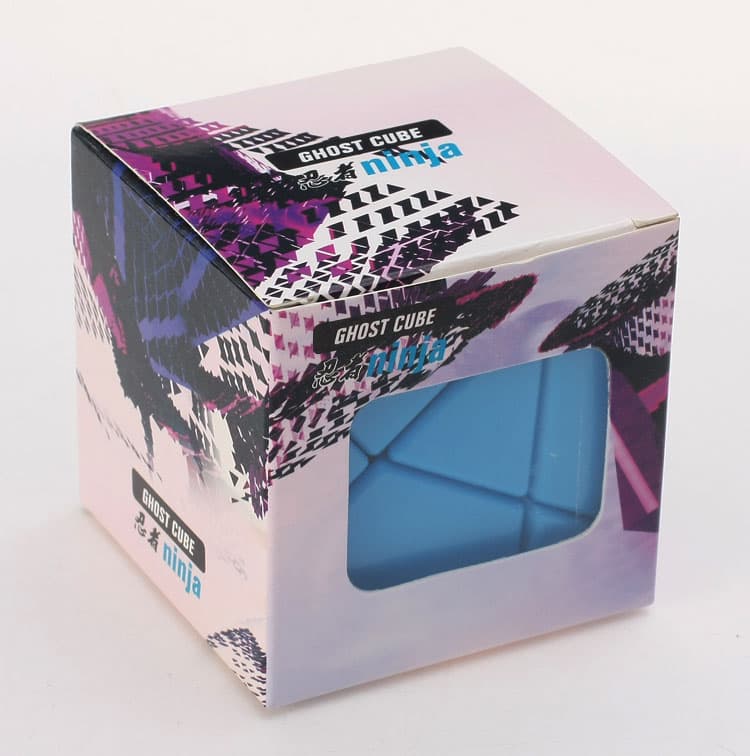 Ninja 3x3 Ghost Cube(unstickered) - Blue image 2