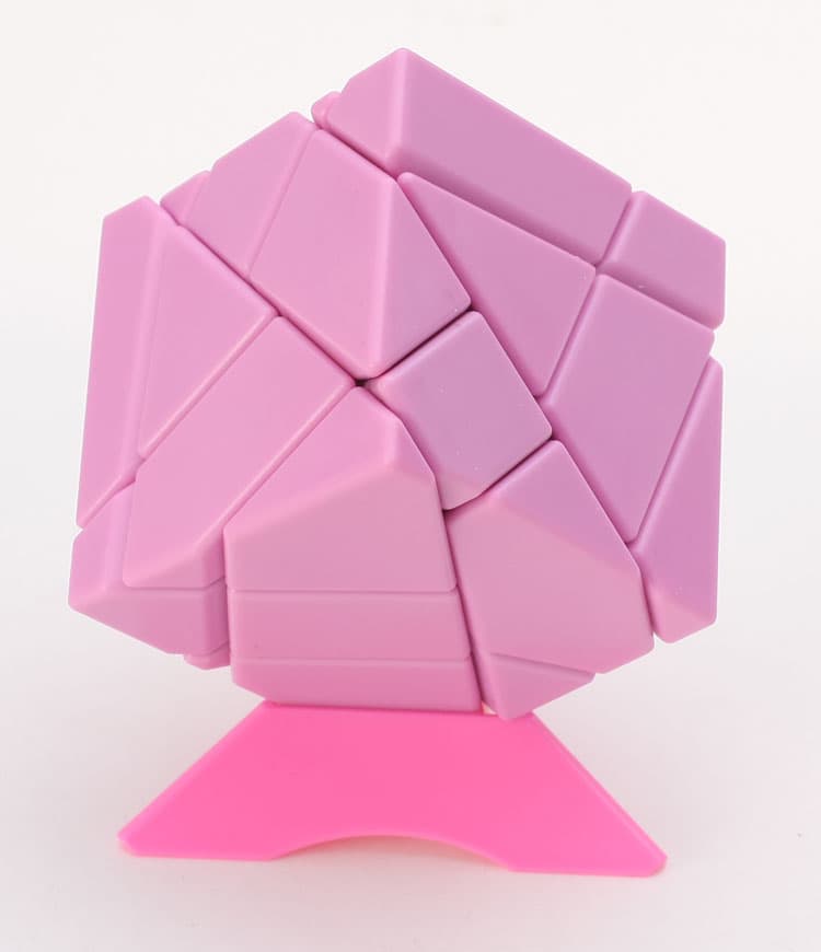 Ninja 3x3 Ghost Cube(unstickered) - Pink image 1