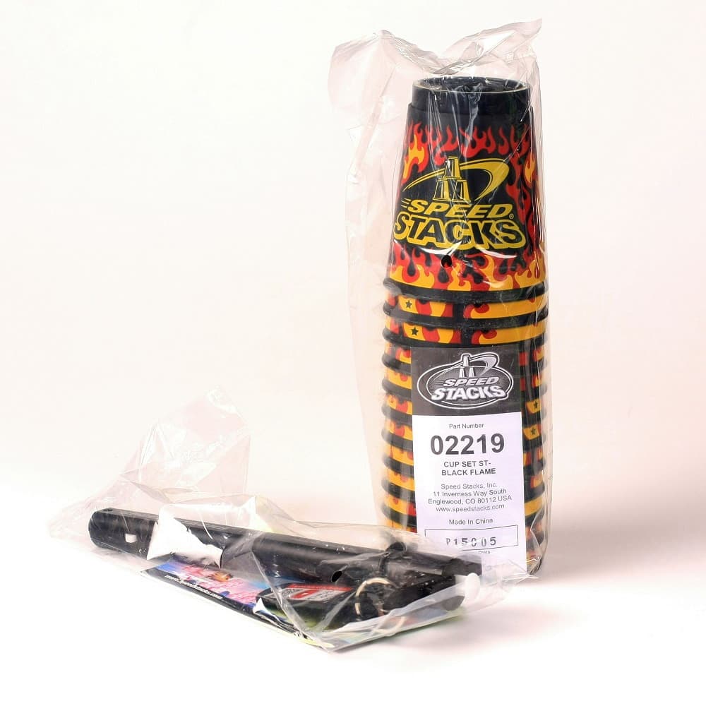 SpeedStacks Flame Cups - Black image 1