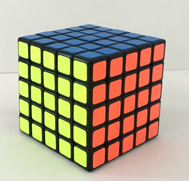 ShengShou 5x5x5 Linglong - Black image 1