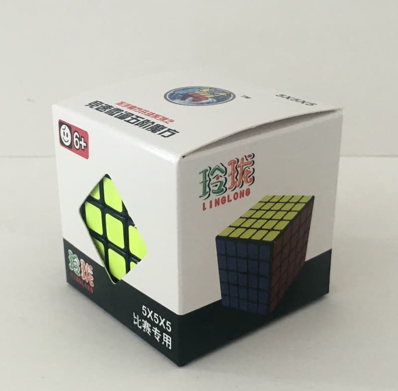 ShengShou 5x5x5 Linglong - Black image 2