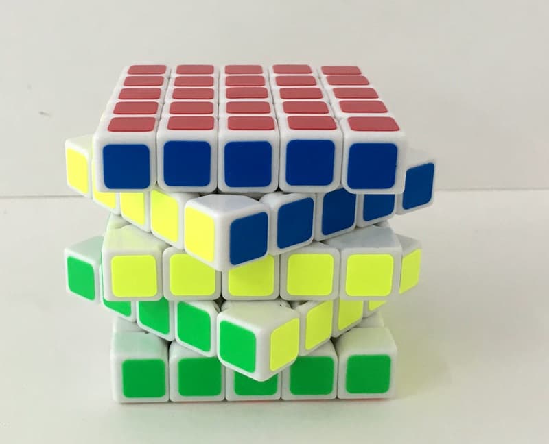 ShengShou 5x5x5 Linglong - White image 2