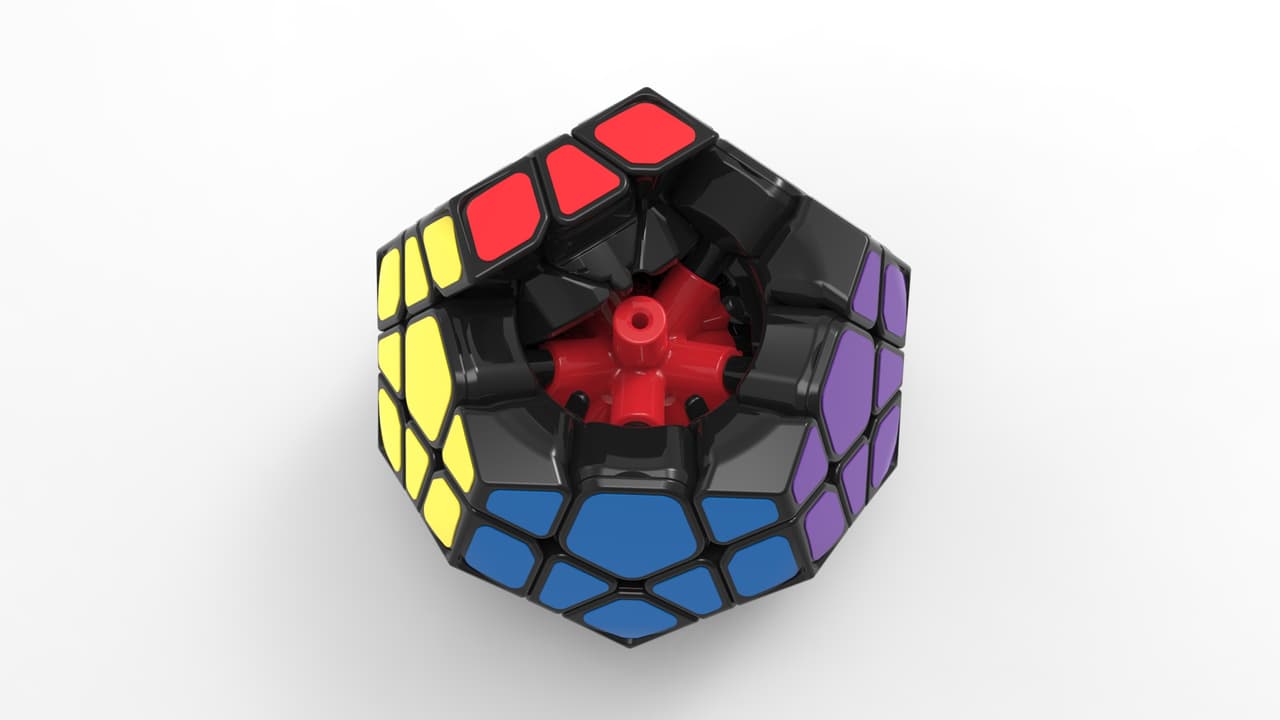ShengShou Aurora Megaminx - Black image 7