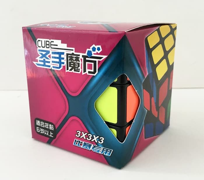 ShengShou 7cm 3x3x3 Legend - Black image 2