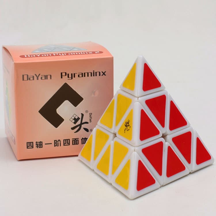Dayan Pyraminx V2 - White image 2
